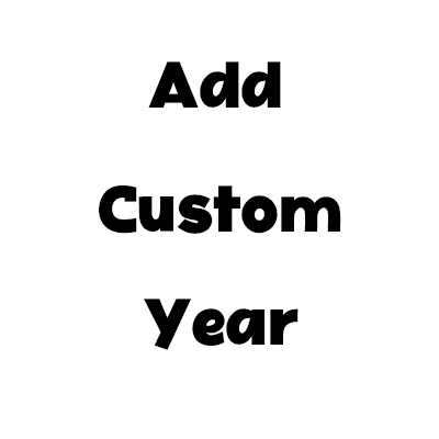 Add Custom Year