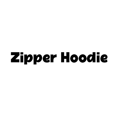 Zipper Hoodie +10.00 USD