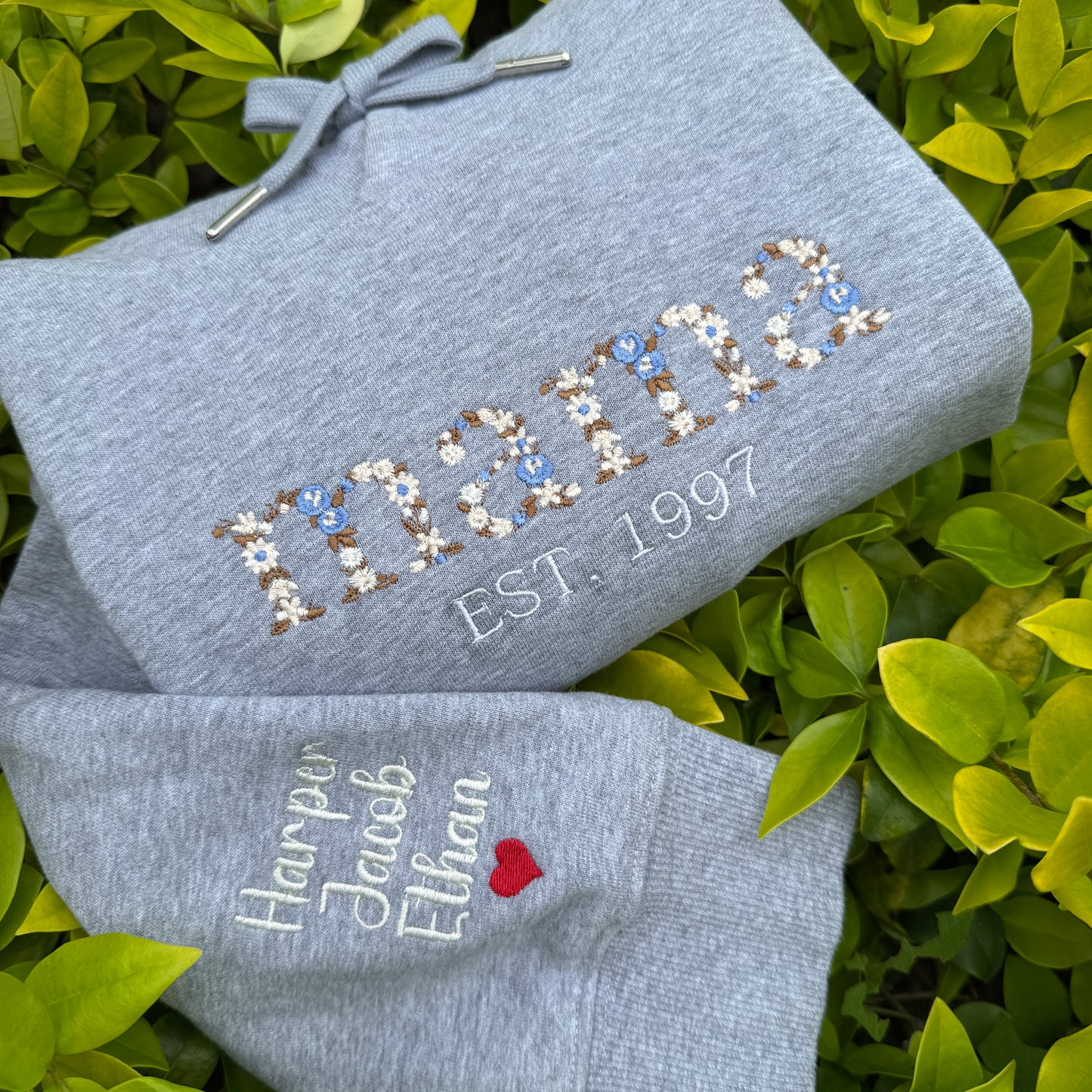 50% OFF❤️Custom Floral Mama Est Sweatshirt🌸Hoodie