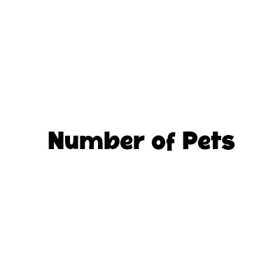 Number of Pets