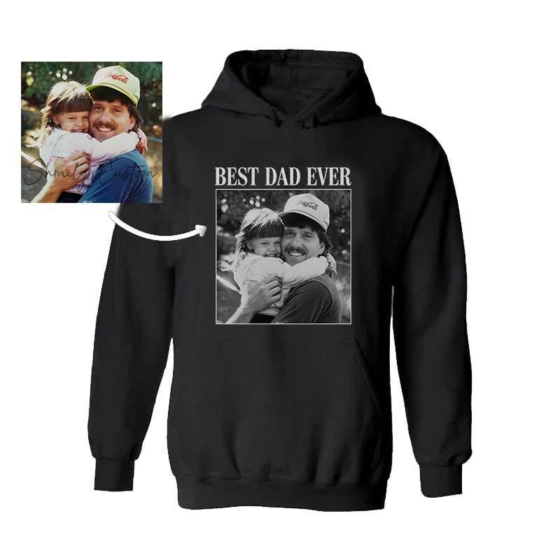 50% OFF❤️Personalized Vintage Photo Father’s Day Sweatshirt