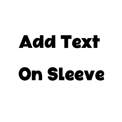 Add Text on Sleeve