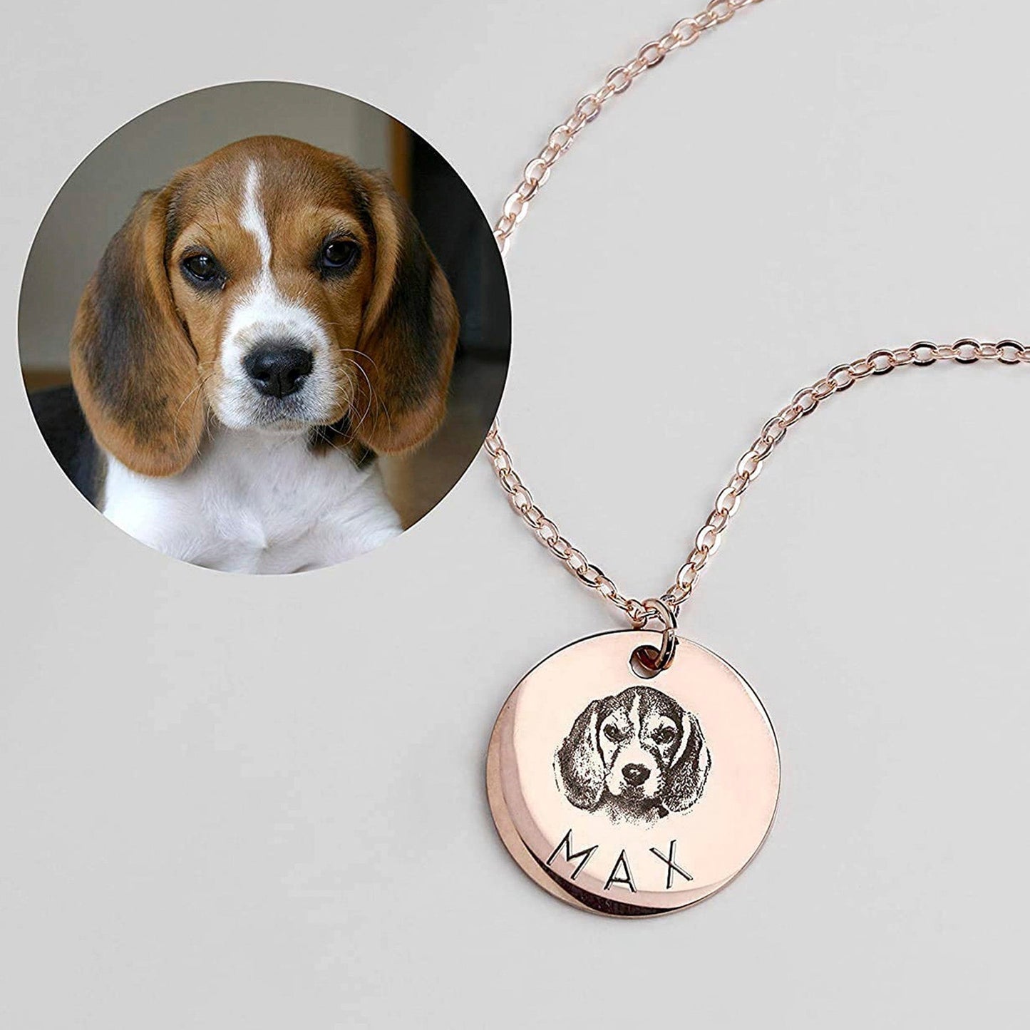 PERSONALIZED PET PORTRAIT NECKLACE