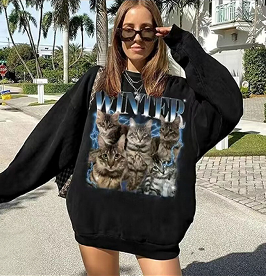 Custom Vintage Pet Photo Tee❤️Sweatshirt